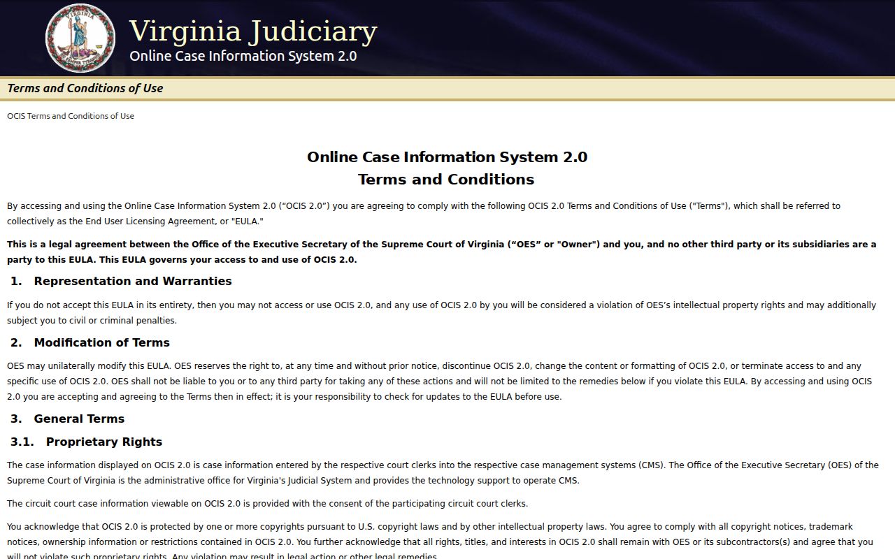 Orange County criminal case records OCIS Circuit search