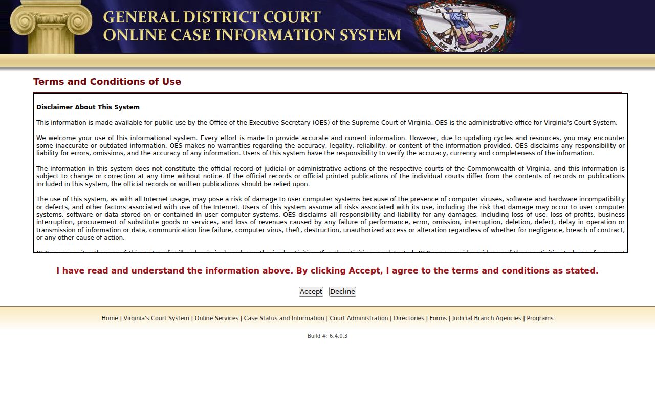 Orange County criminal court cases General District search